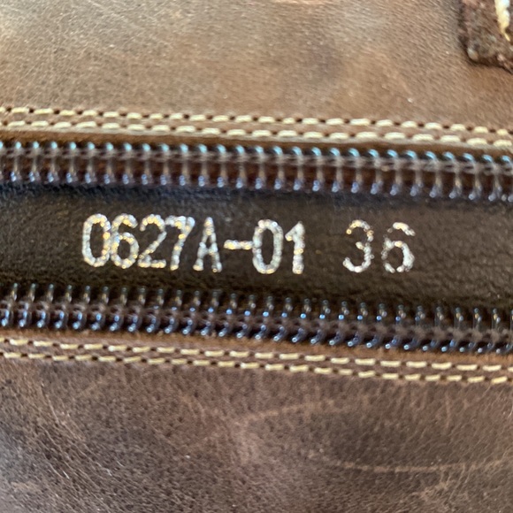 Berne Mev Tall Brown Leather Suede Boots 36 EUC - Picture 8 of 9